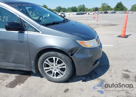 2012 Honda Odyssey Ex из США, поврежденный, VIN 5FNRL5H47CB507504